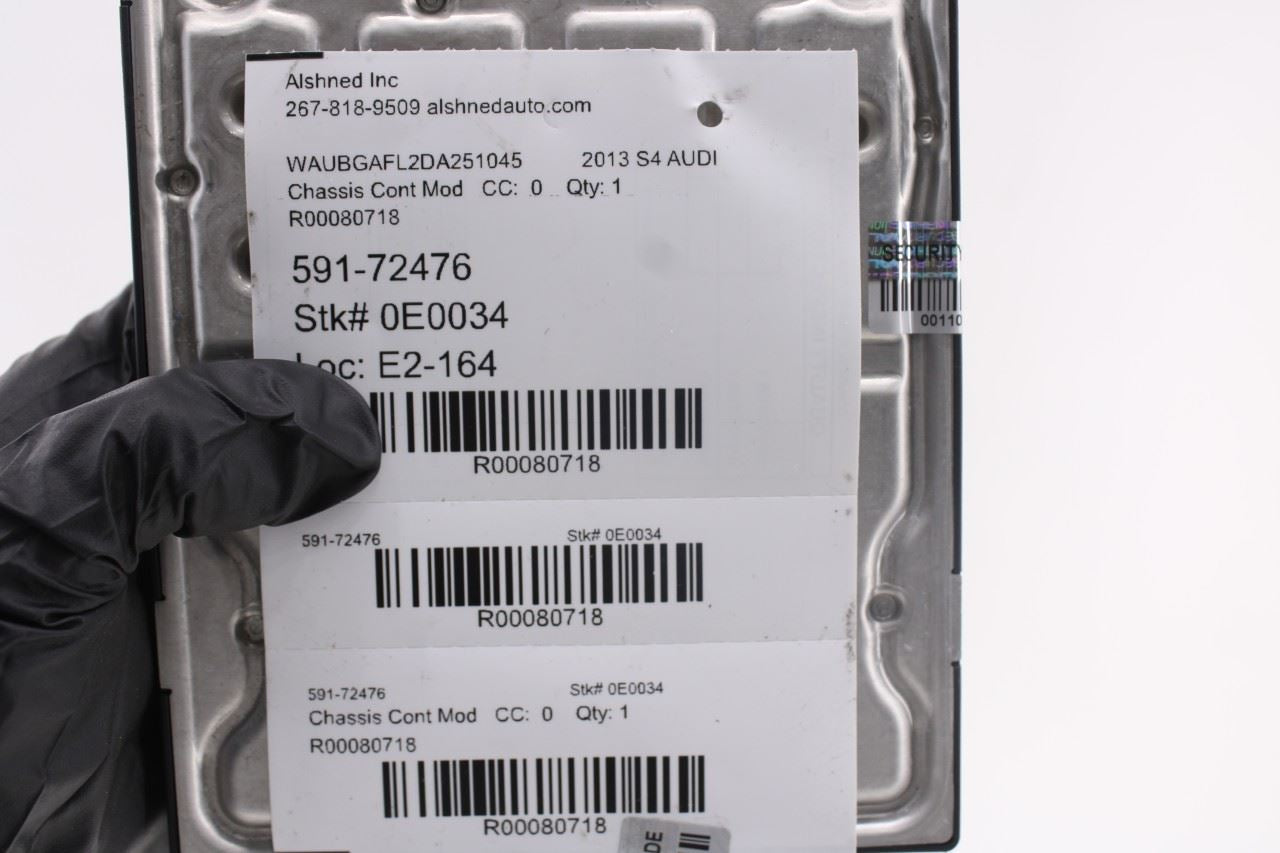 13-16 Audi S4 Premium Plus Body Computer Control Module BCM BCU 8K0907063DH OEM9