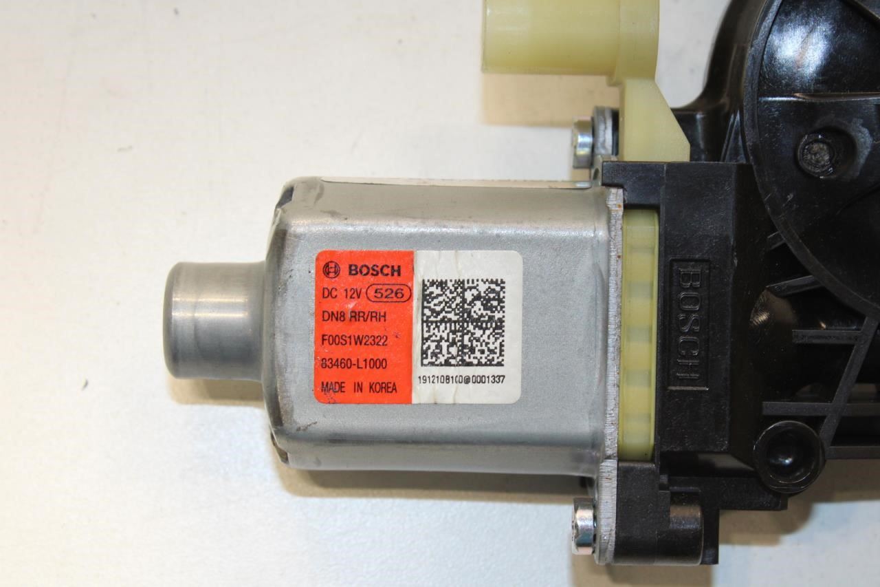 2020-2024 Hyundai Sonata SE Rear Right Side Power Window Motor 83460-L1000 OEM - Alshned Auto Parts