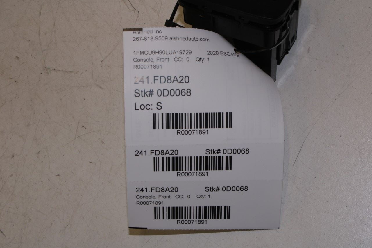 2020-25 Ford Escape SEL Center Console Winter Eco and Start Stop Control Switch - Alshned Auto Parts