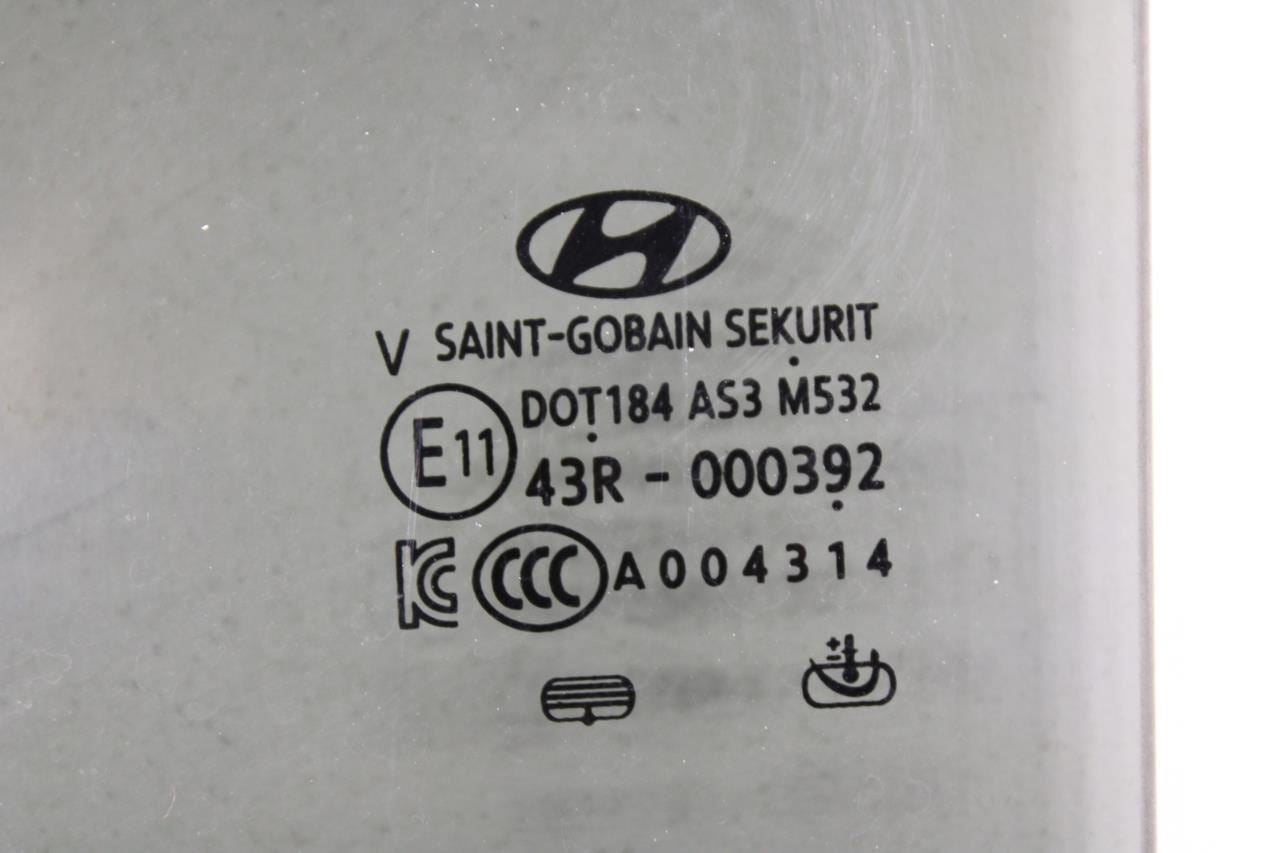 2016-2021 Hyundai Tucson Value Rear Left Side Door Window Glass 83410-D3010 OEM - Alshned Auto Parts