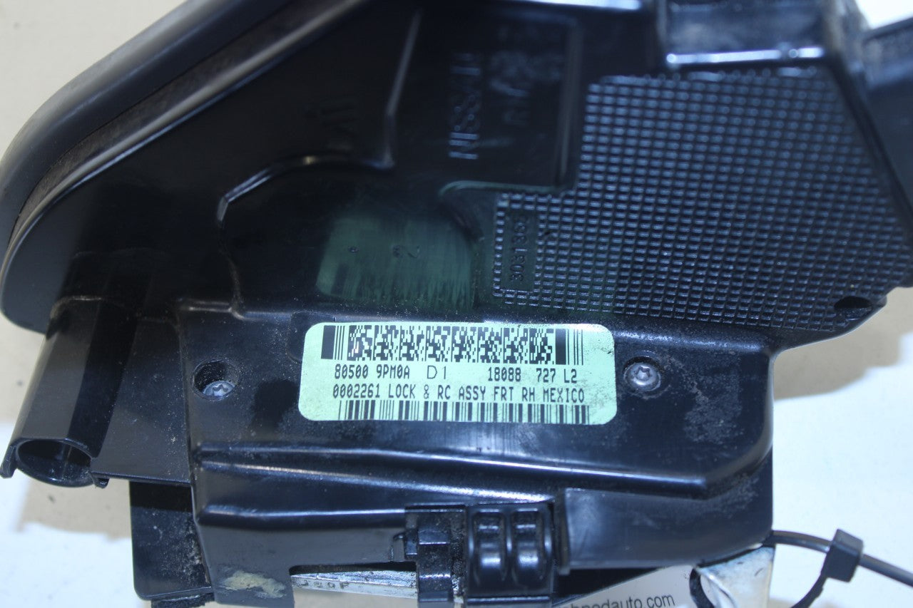 17-20 Nissan Pathfinder SV Front Right Side Door Lock Latch Actuator 80500-9PM0A - Alshned Auto Parts