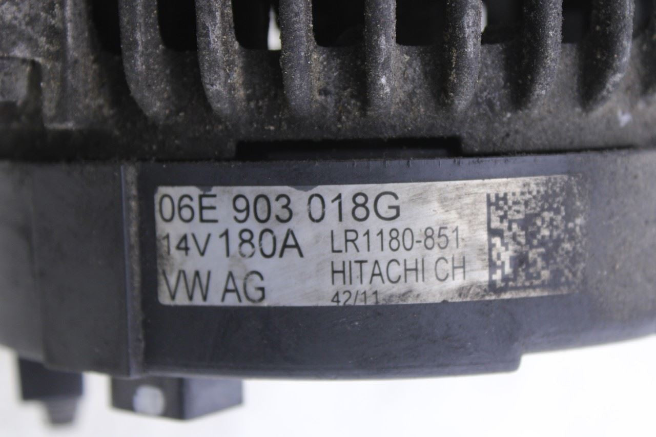 12-2015 Audi A7 Premium 3.0L Alternator 14V 180A Engine Generator 06E903018G OEM6