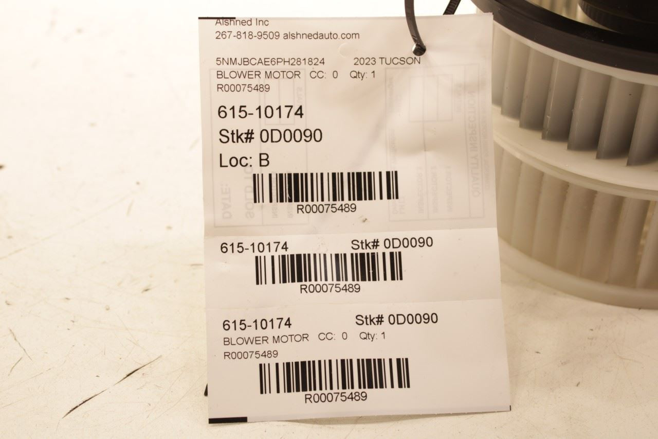2022-2025 Hyundai Tucson SEL 2.5L AC Heater HVAC Blower Motor Fan 97113-P4200 - Alshned Auto Parts