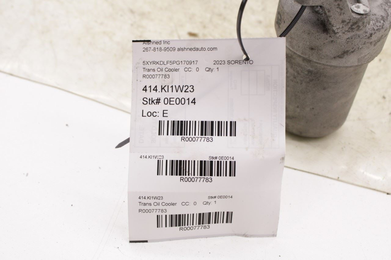 21-23 Kia Sorento X-Line SX Prestige AWD Auto Transmission Hydraulic Accumulator - Alshned Auto Parts