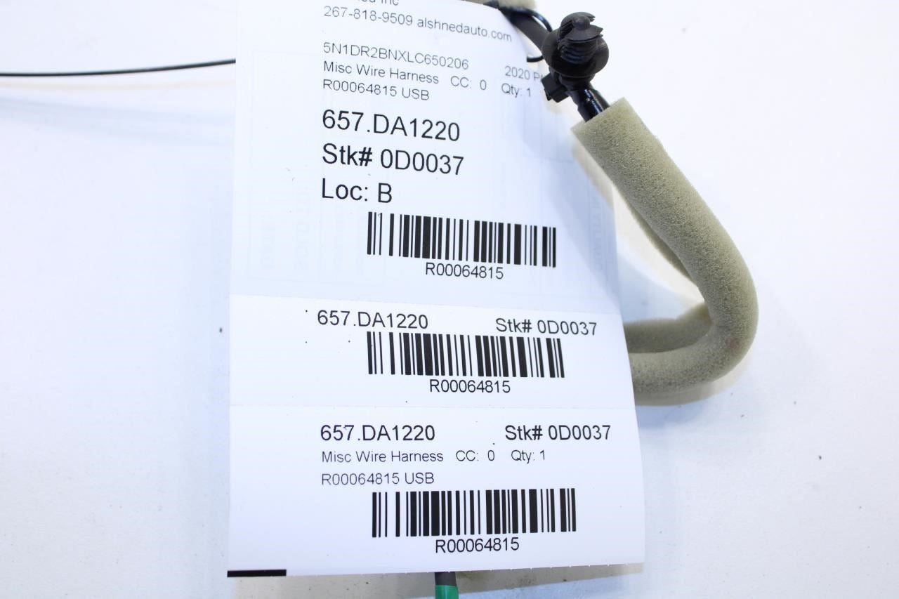 2016-2020 Nissan Pathfinder SV USB Multimedia Cable 28088-9PJ7D OEM - Alshned Auto Parts