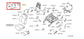 2016-2020 Infiniti QX60 Front Left Driver Side Seat Headrest 86400-3JA6A OEM - Alshned Auto Parts
