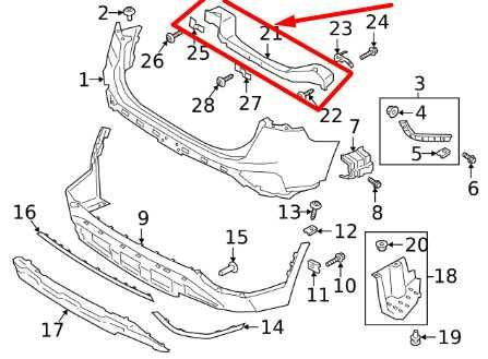 2019-2020 Hyundai Santa Fe Rear Bumper Reinforcement Impact Bar Beam 86630-S2000 - Alshned Auto Parts