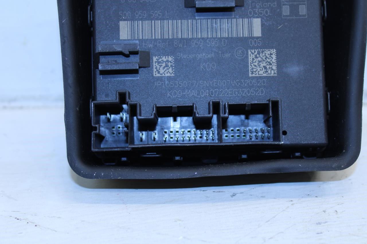 2022-2024 Audi Q3 S Line Rear Left Driver Side Door Control Module 5Q0-959-595-L - Alshned Auto Parts
