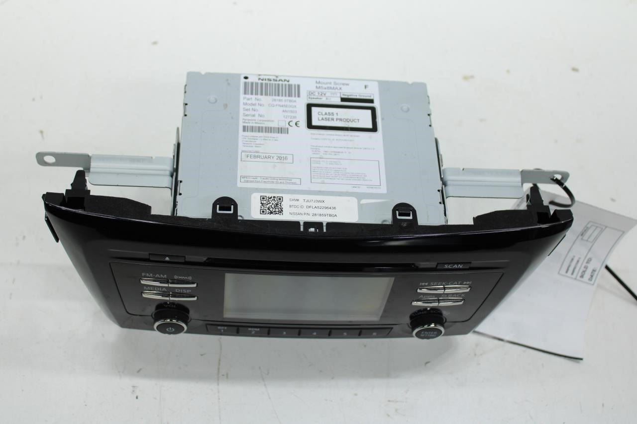 2014-2017 Nissan Rogue SV Audio Equipment Radio Receiver w/ Display 28185-9TB0A - Alshned Auto Parts