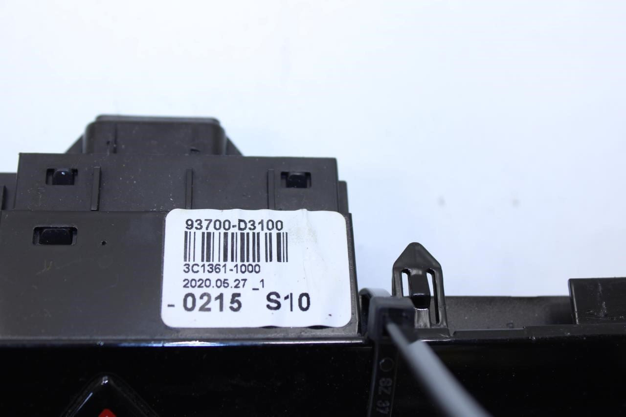 15-21 Hyundai Tucson Dash Hazard Light and Passenger Warning Switch 93700-D3100 - Alshned Auto Parts