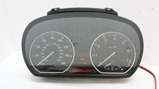 08-13 BMW 128i 3.0L Speedometer Gauge Instrument Cluster 36K Mileage 62109187326 - Alshned Auto Parts