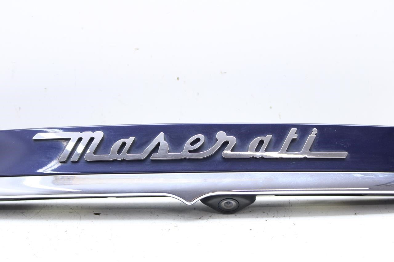 2014-16 Maserati Ghibli Trunk License Plate Light Lamp w/ Camera 670017279 OEM - Alshned Auto Parts