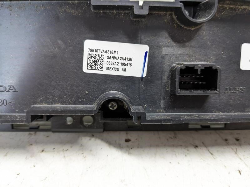 2018-2022 Honda Accord AC Heater Temperature Climate Control 79610-TVA-A31 OEM - Alshned Auto Parts