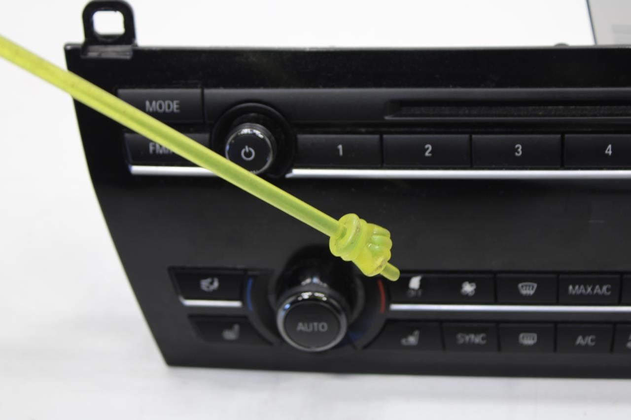2010-15 BMW 750i xDrive Audio Radio Faceplate w/ HVAC Control Panel 9324363 OEM - Alshned Auto Parts