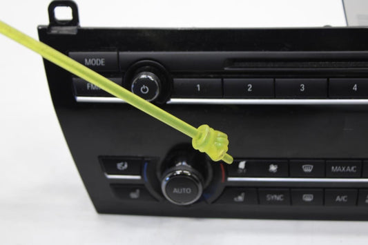 2010-15 BMW 750i xDrive Audio Radio Faceplate w/ HVAC Control Panel 9324363 OEM - Alshned Auto Parts