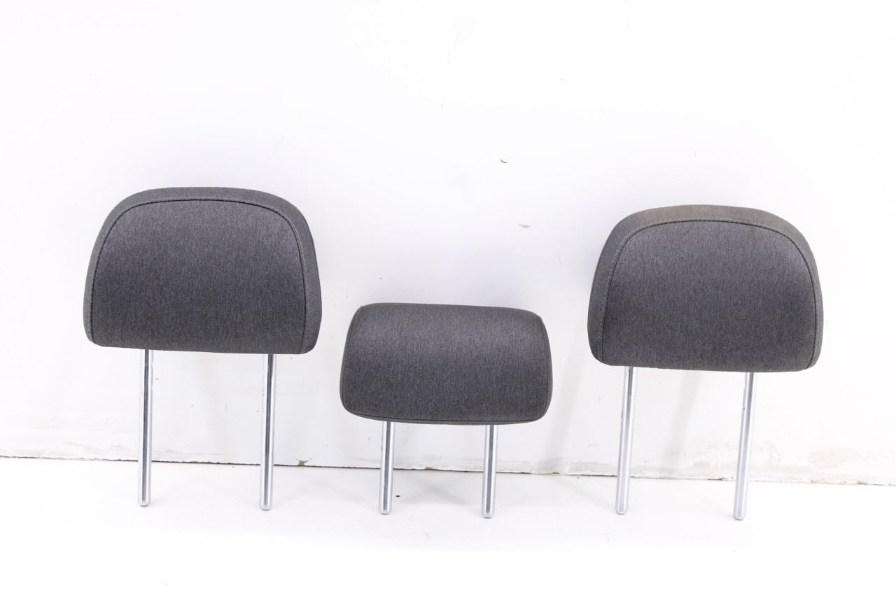 19-23 Hyundai Santa Fe SEL Rear RH LH Side and Center 2nd Row Seat Headrest Set - Alshned Auto Parts