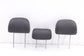 19-23 Hyundai Santa Fe SEL Rear RH LH Side and Center 2nd Row Seat Headrest Set - Alshned Auto Parts
