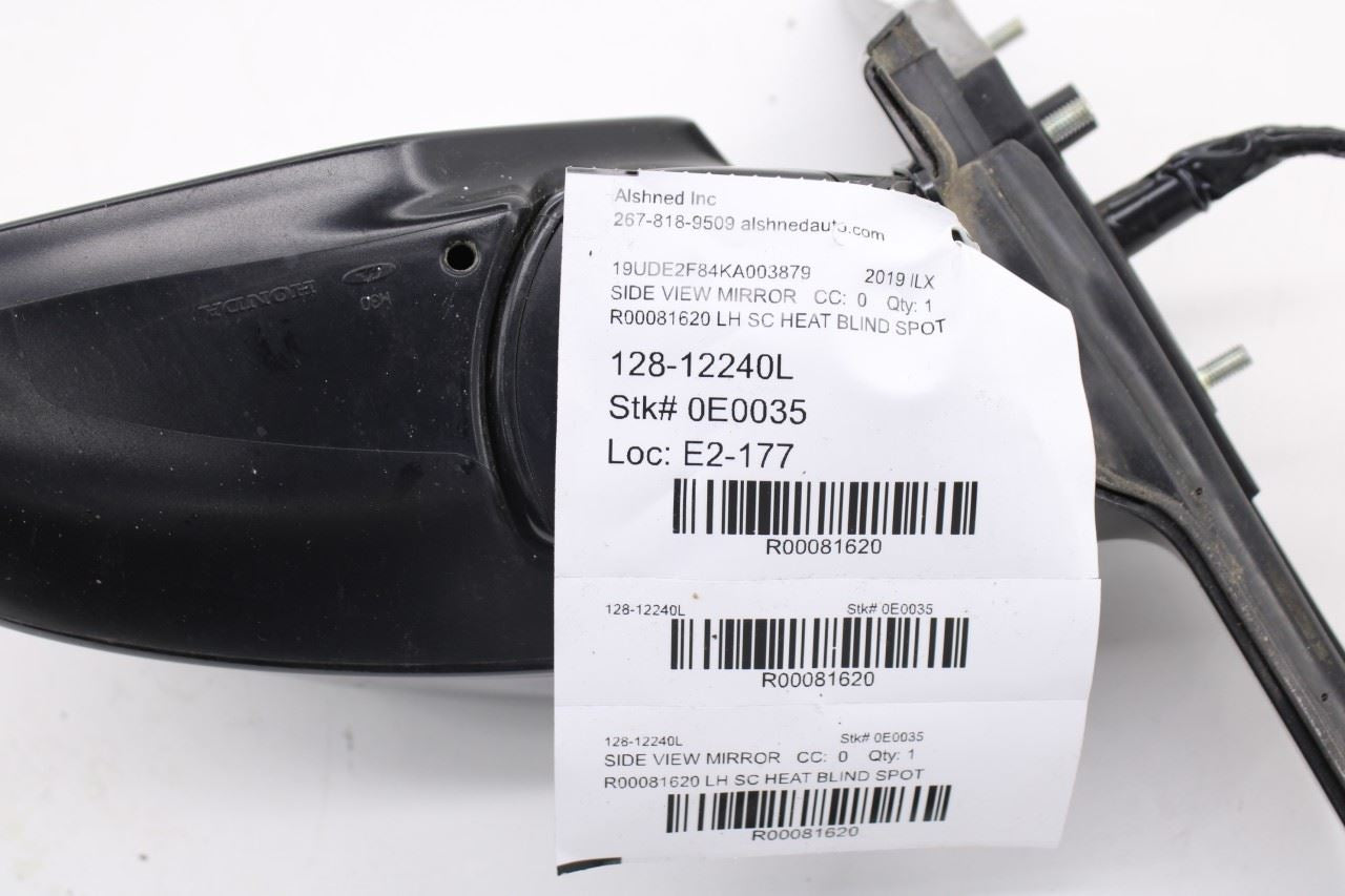 2018-2022 Acura ILX Technology A-Spec 2.4L FWD Driver Left Side Rear View Mirror11