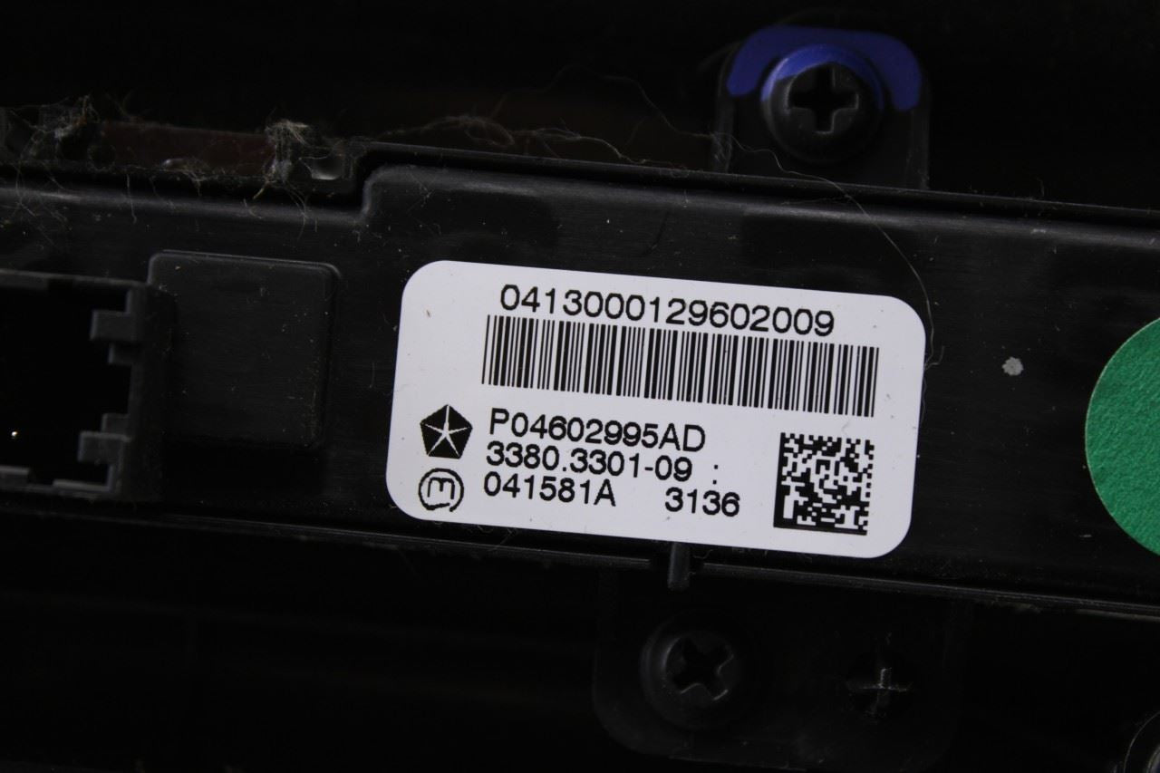 2011-13 Jeep Wrangler Unlimited Sport Front AC Heat Temperature Climate Control - Alshned Auto Parts