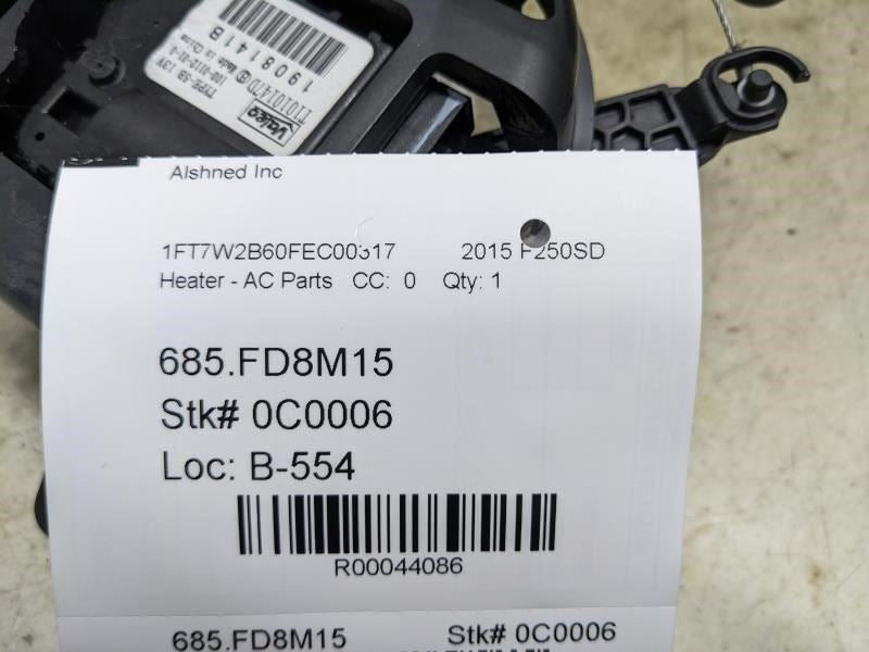 11-16 Ford F250SD HVAC Defrost/Panel/Door Motor & Linkage BC3Z-19E616-F OEM
