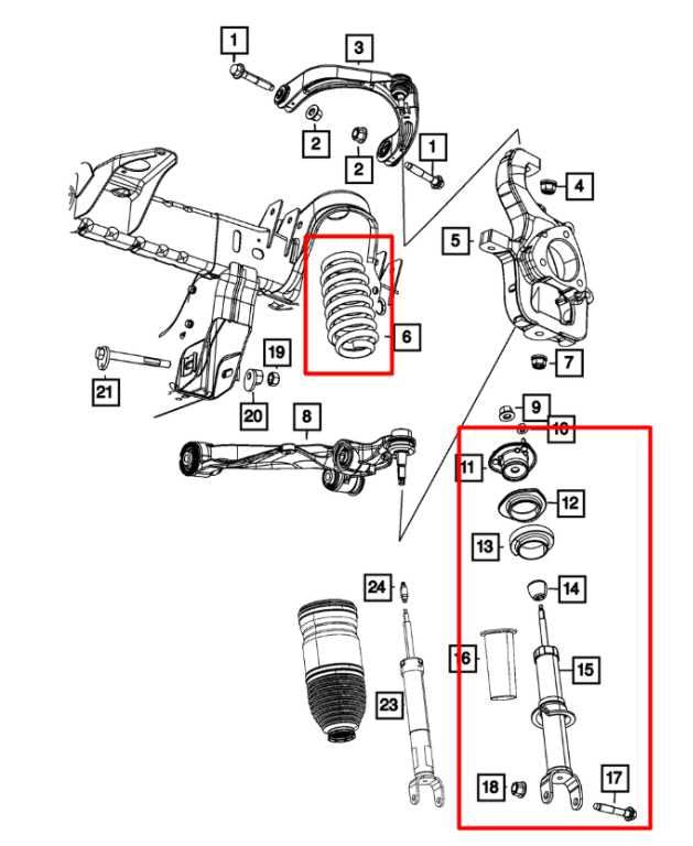 2019-24 Ram 1500 5.7L Front Left Side Shock Strut Absorber 68404036AC OEM *ReaD* - Alshned Auto Parts