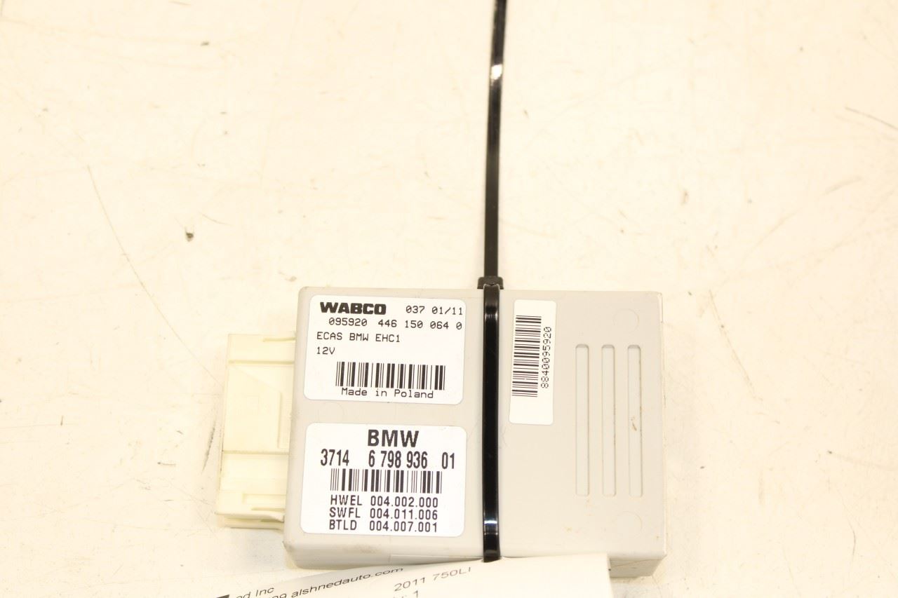 2010-2015 BMW 750LI xDrive Air Suspension Control Module 37146860385 OEM - Alshned Auto Parts