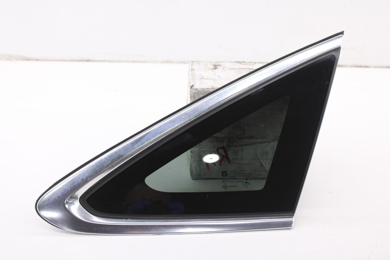 2017-2019 Buick LaCrosse Premium Rear Right Quarter Window Glass 26233176 OEM0