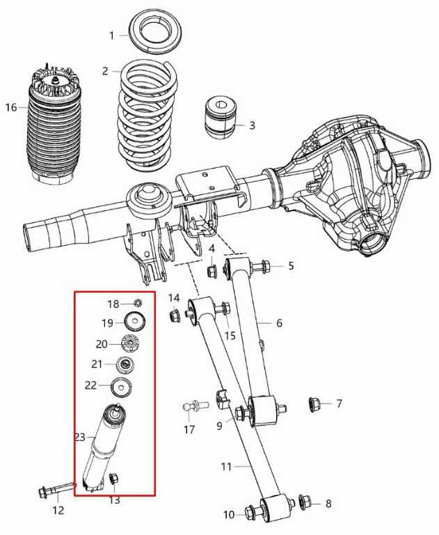 2019-2025 RAM 1500 Big Horn 5.7L 4x4 Rear Left Side Shock Strut Absorber *ReaD* - Alshned Auto Parts