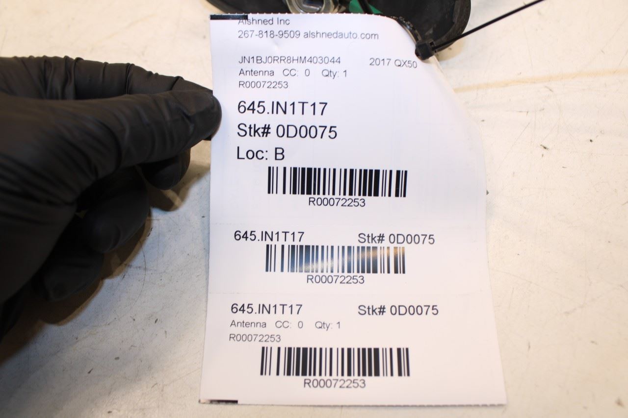 2014-2017 Infiniti QX50 Roof Exterior Satellite Antenna 28208-1UR5A OEM - Alshned Auto Parts