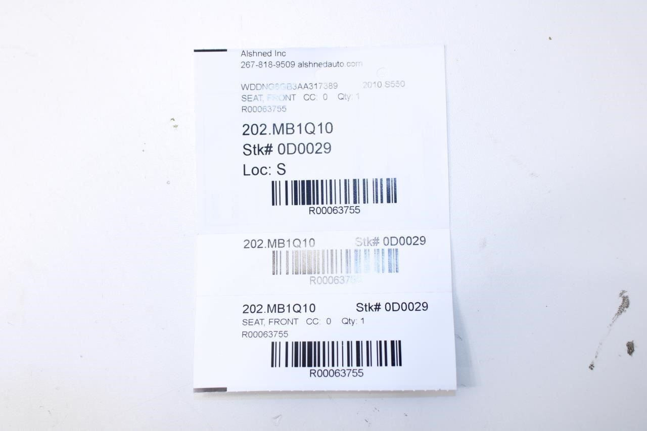 2007-2013 Mercedes-Benz S550 Front Seat Regulation Control Valve 000-800-76-78 - Alshned Auto Parts