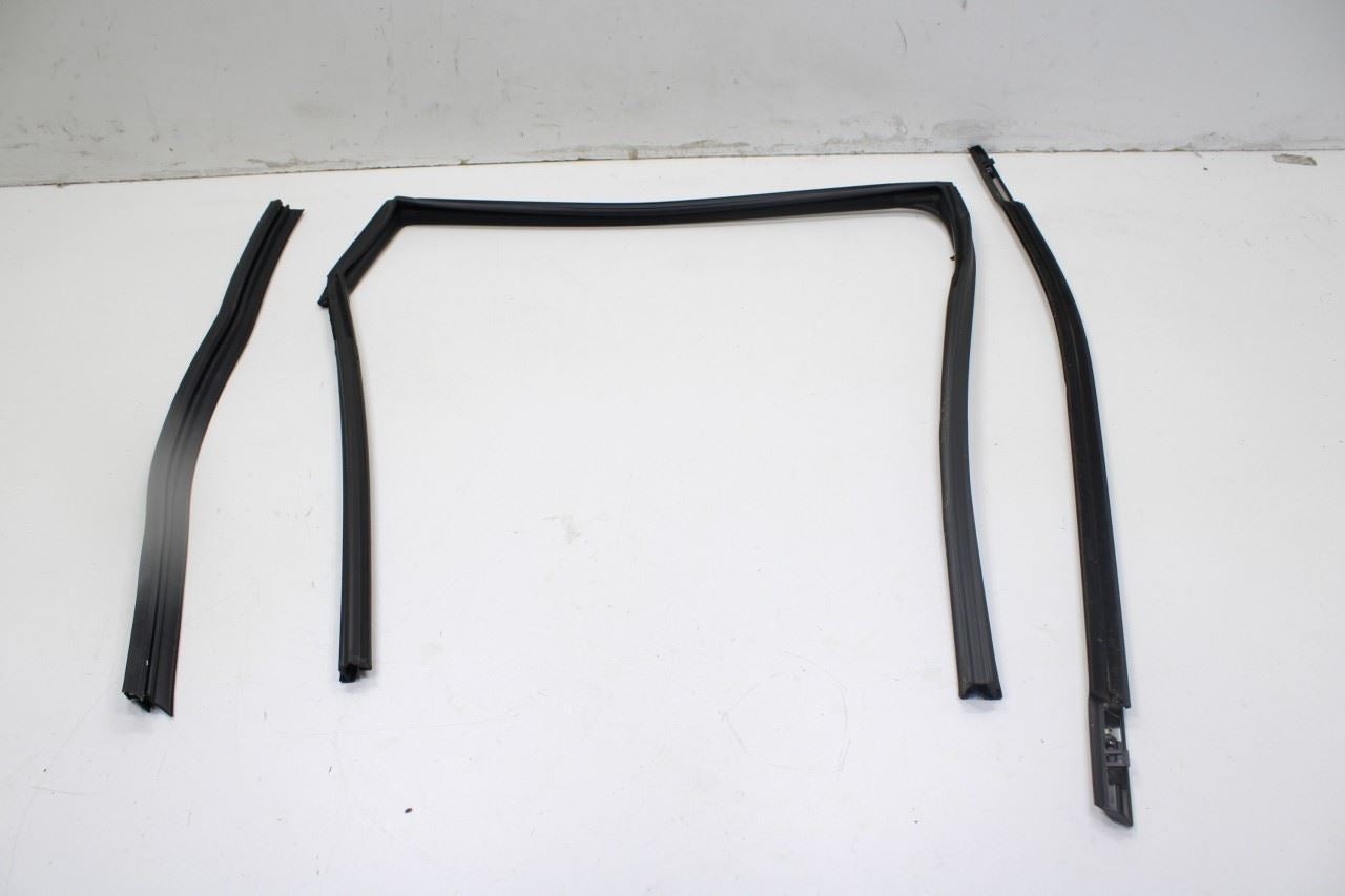 17-22 Nissan Rogue Sport SL AWD RR RH Door Run Channel Belt Outer Inner Molding - Alshned Auto Parts