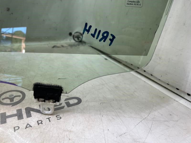 10-15 Toyota Prius 1.8L Front Driver Left Side Door Window Glass 68102-47072 OEM - Alshned Auto Parts