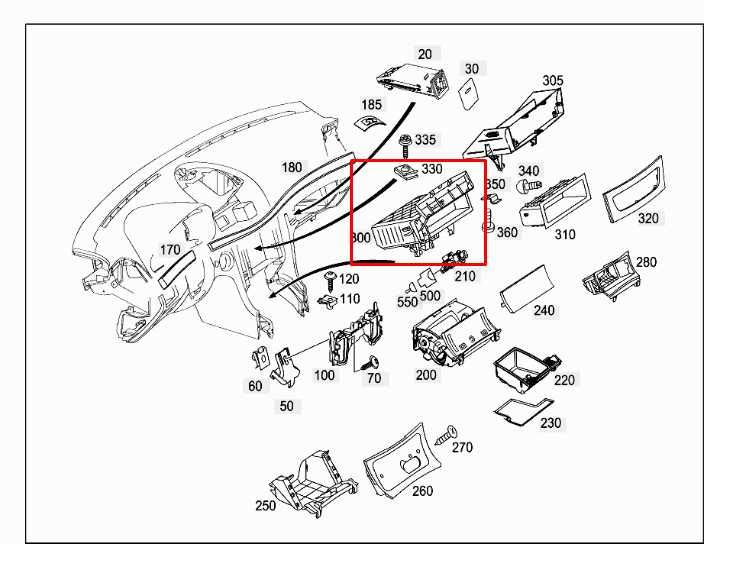 2003-06 Mercedes-Benz E500 Dash Front Center Console Multi Control Switch Panel - Alshned Auto Parts
