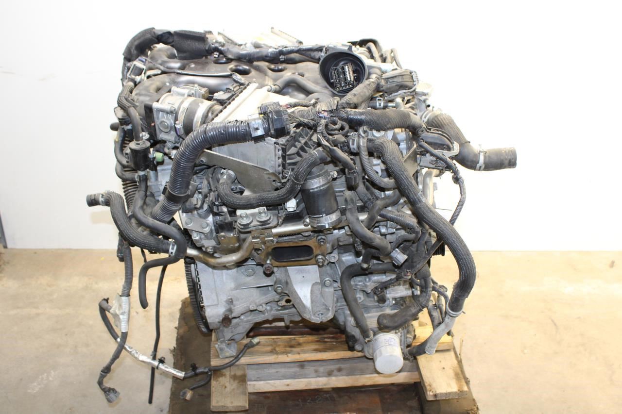 17-23 Infiniti Q50 Luxe RWD 3L Engine Motor VIN E 4th digit VR30DDTT 300HP 111K - Alshned Auto Parts