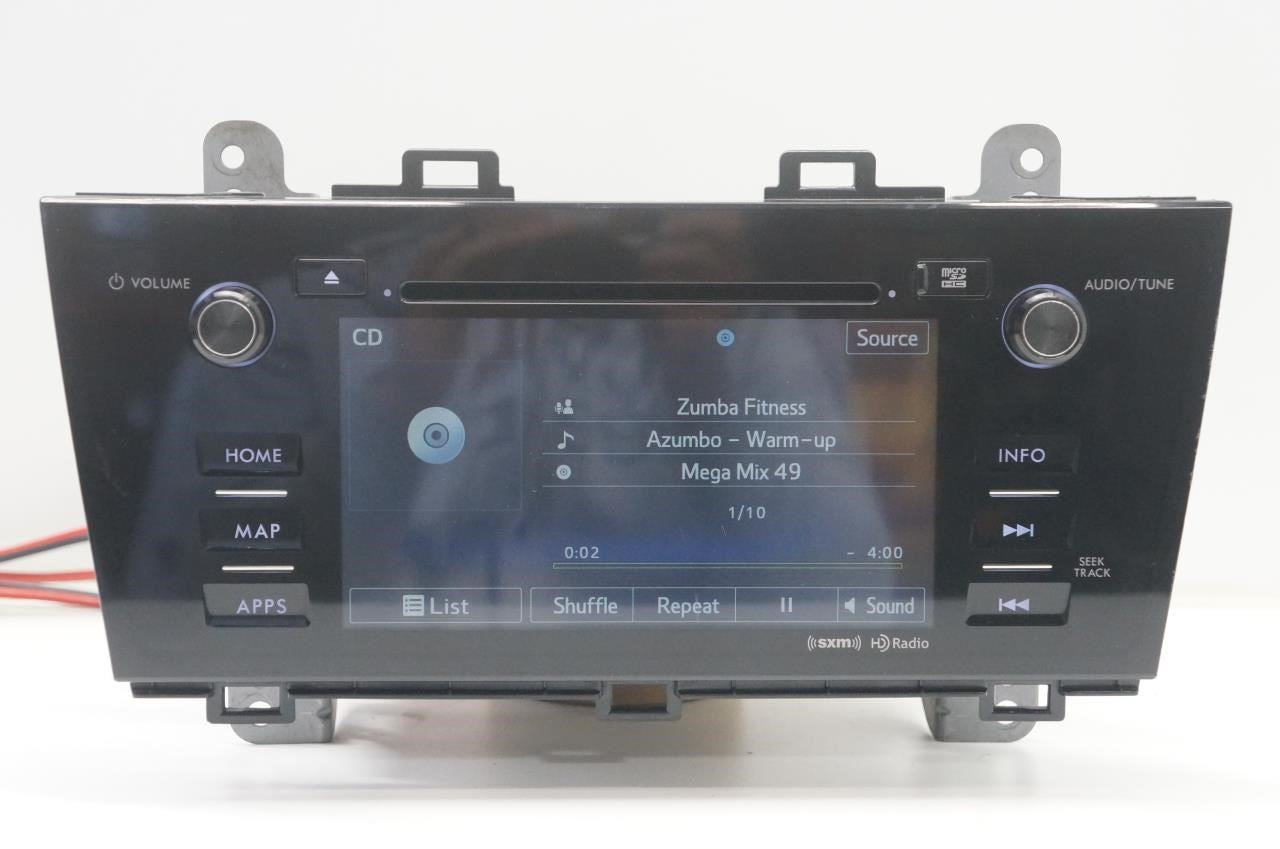 2017 Subaru Legacy Fujitsu Navi Radio Faceplate Control w/ Receiver and Display - Alshned Auto Parts