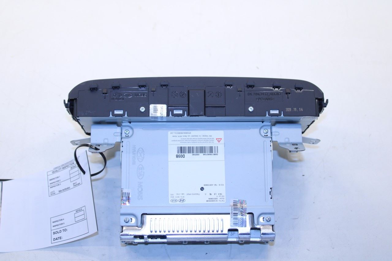 2020-2022 Kia Soul LX Audio Radio Faceplate Panel w/ Receiver w/ 7.0'' Display - Alshned Auto Parts