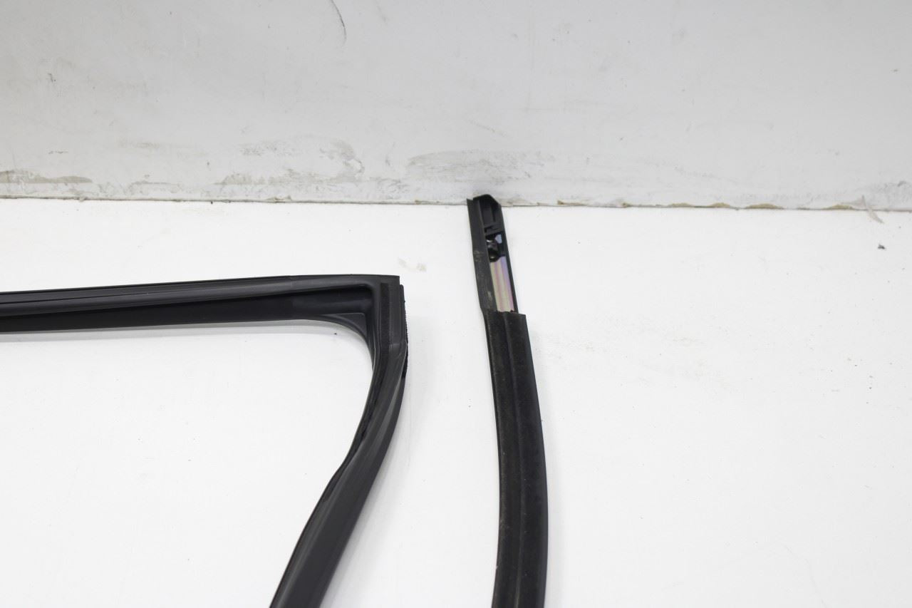 17-22 Nissan Rogue Sport SL AWD RR RH Door Run Channel Belt Outer Inner Molding - Alshned Auto Parts