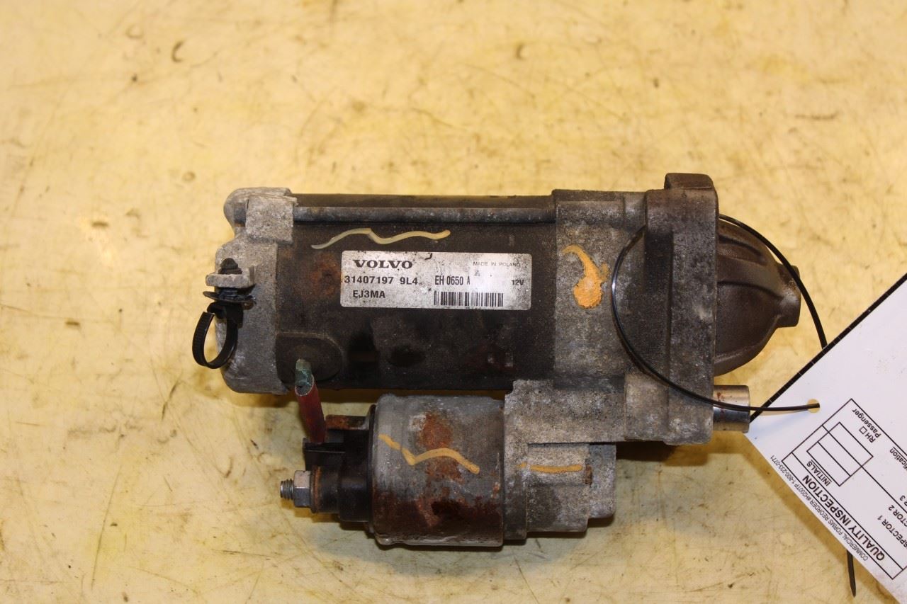 2015-2016 Volvo S60 T5 Premier 2.0L Engine Starter Motor 31407197 OEM - Alshned Auto Parts