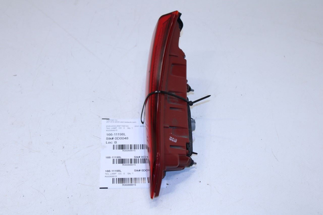 2020-2022 KIA Soul LX Rear Left Driver Side Inner Tail Light Lamp 92403-K0000 - Alshned Auto Parts