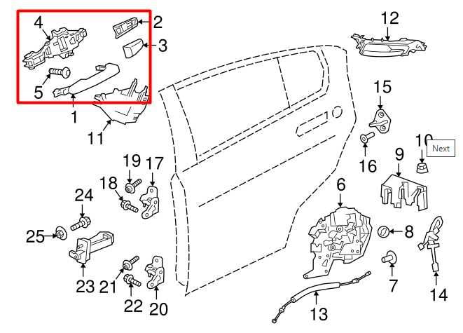 20-23 Jaguar XE R-Dynamic S Rear Left Side Door Exterior Handle T2R32270LML OEM - Alshned Auto Parts