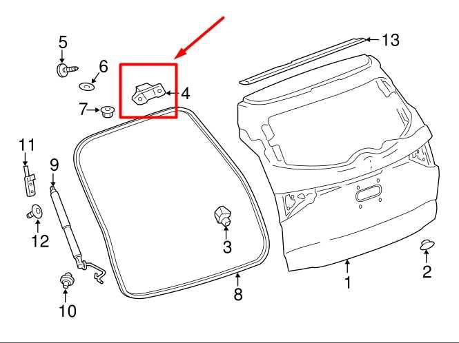 2018-24 Buick Enclave RR RH & LH Tailgate Back Door Hinges Set 84392457 OEM - Alshned Auto Parts