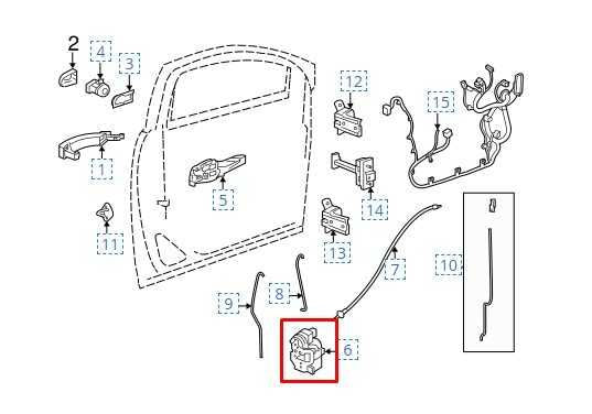 2017-22 Buick Encore Front LH Driver Side Door Lock Latch Actuator 13579497 OEM - Alshned Auto Parts