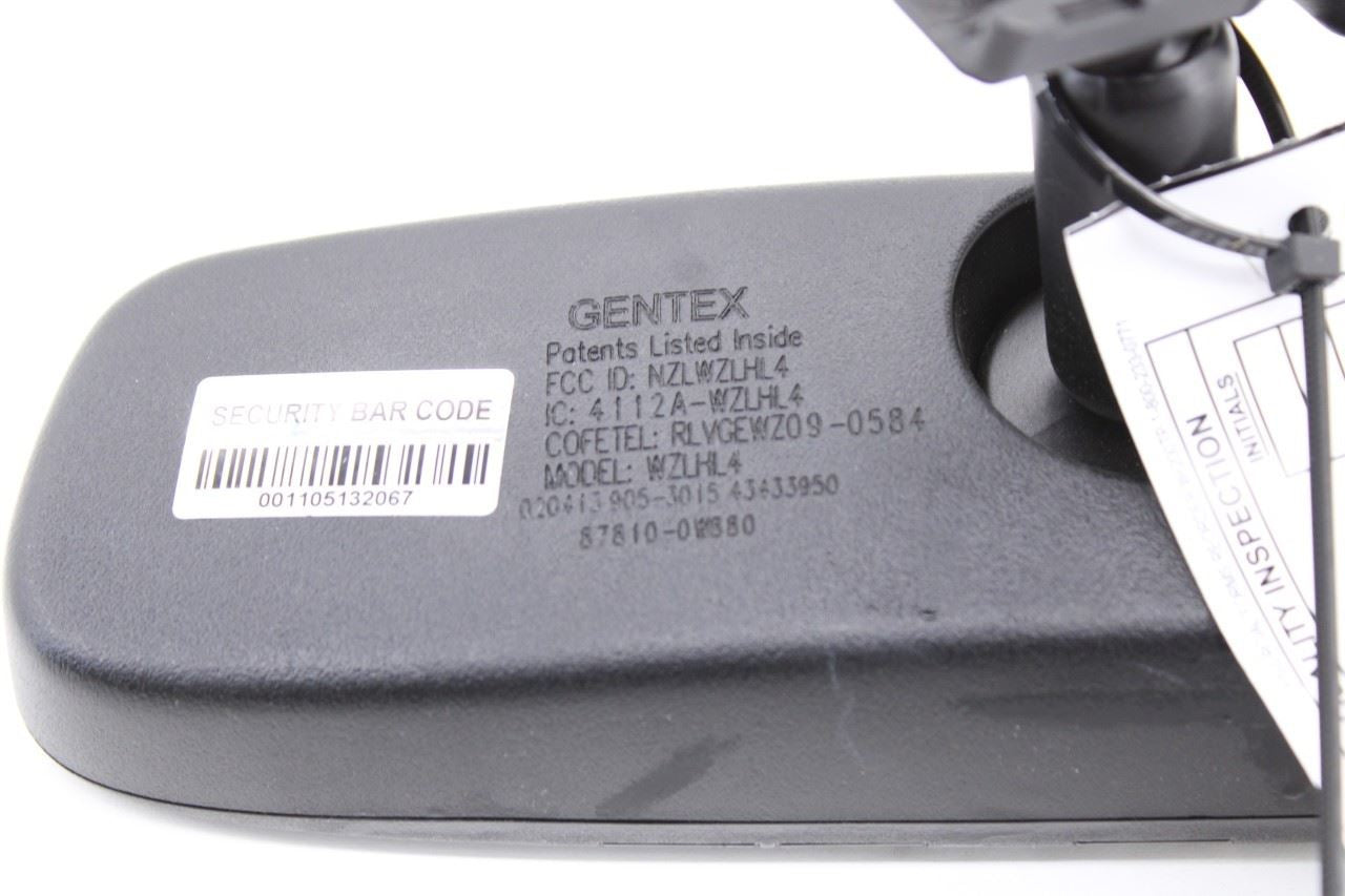 2011-2013 Lexus IS250 Interior Inside Rear View Mirror 87810-0W880 OEM - Alshned Auto Parts