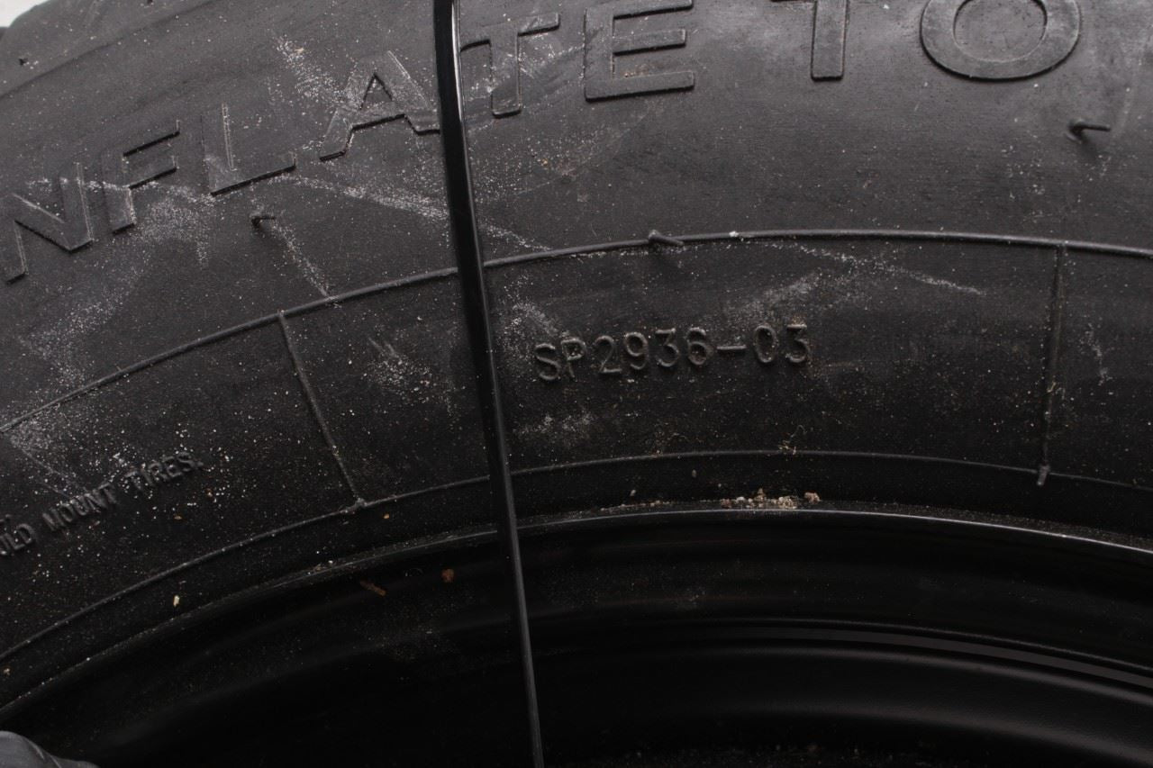 2018-25 Volkswagen Atlas S Spare Wheel Tire GT Radial T165/80R17 104M 3QF601027 - Alshned Auto Parts