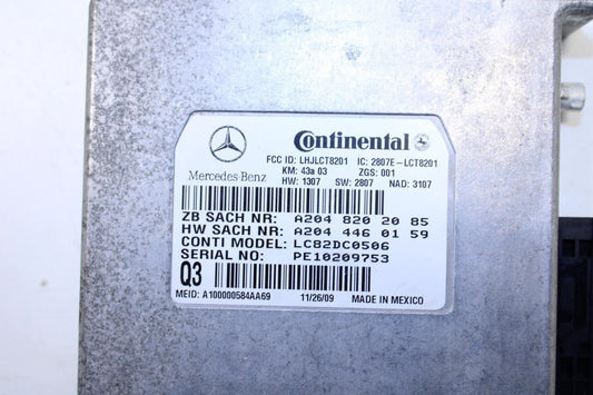 07-2013 Mercedes-Benz S550 Voice Communication Control Module 204-820-20-85 OEM - Alshned Auto Parts
