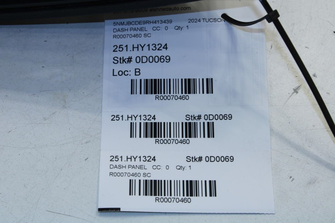 2022-2024 Hyundai Tucson SEL Front Left Side Dash Lower Knee Bolster Trim Panel - Alshned Auto Parts