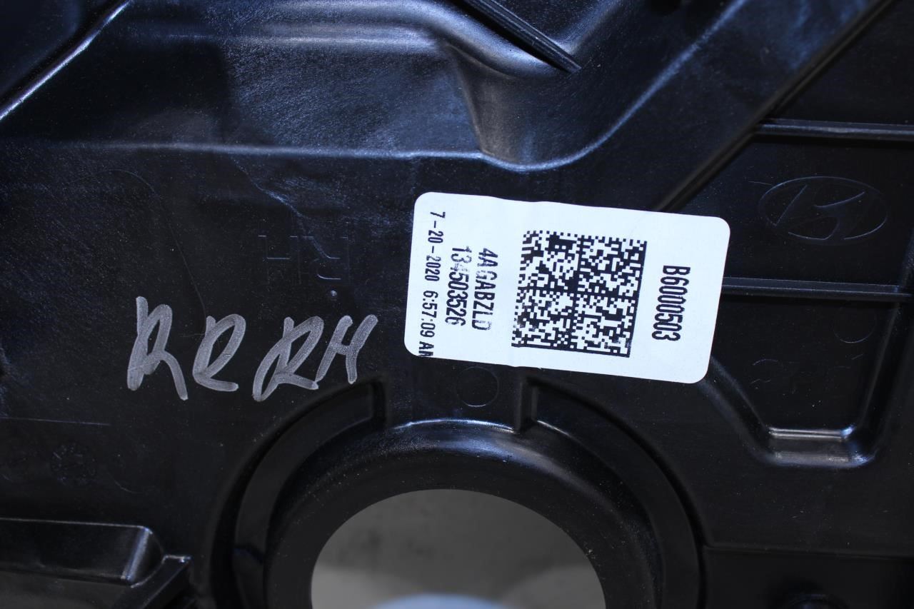 20-23 Hyundai Sonata SE Rear Right Door Window Regulator w/ Carrier 83481-L0000 - Alshned Auto Parts