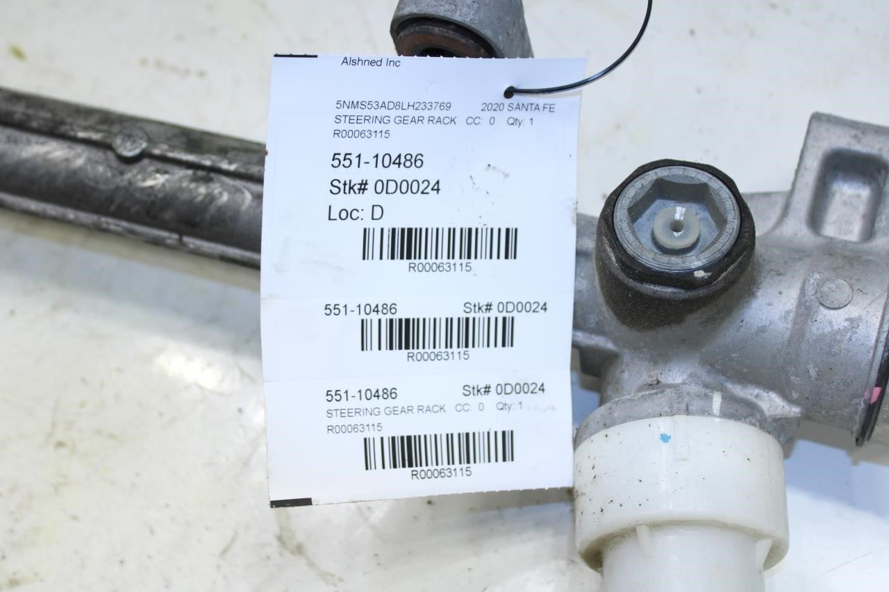 2019-2020 Hyundai Santa Fe 2.4L FWD Steering Gear Rack & Pinion 56500-S2000 - Alshned Auto Parts