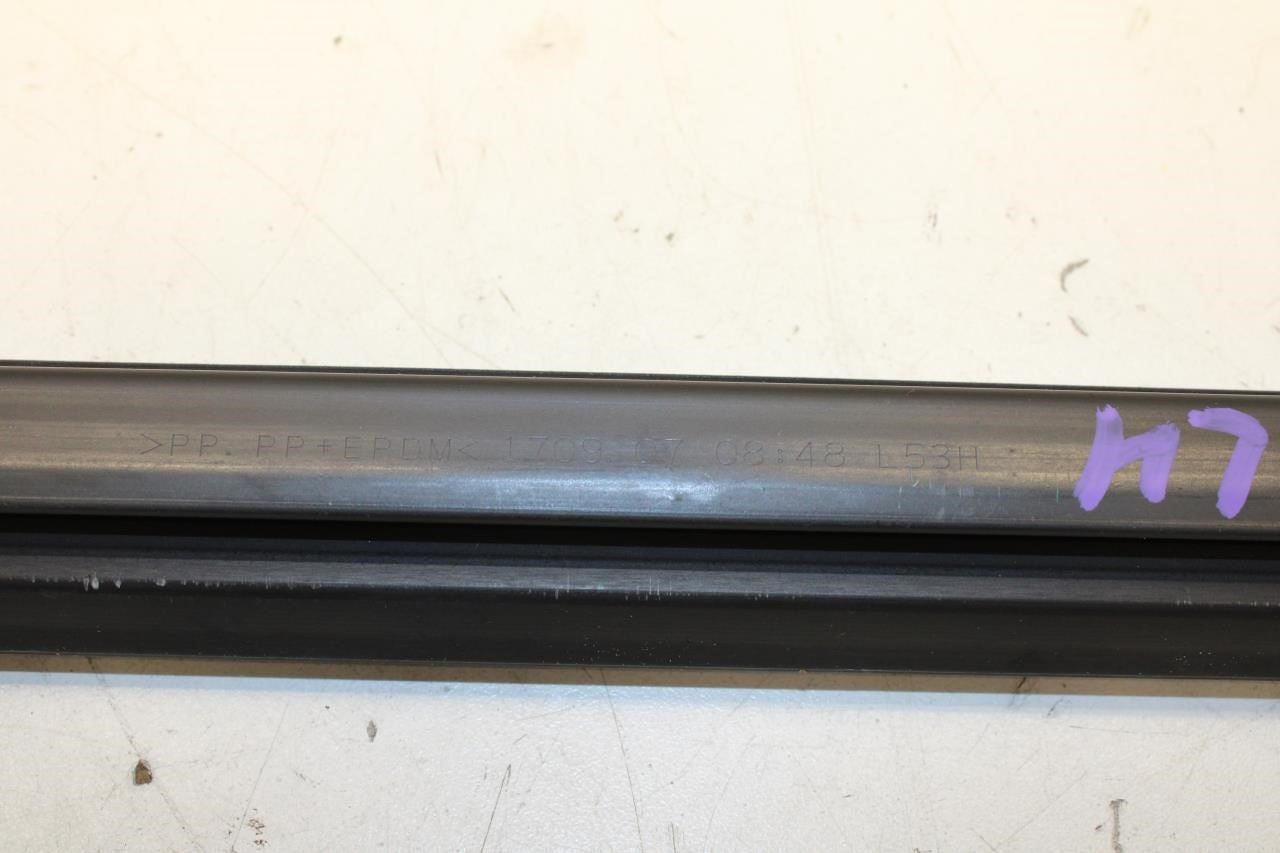 14-23 Infiniti Q50 Luxe RWD Rear Left Door Belt Inner Outer Molding Weatherstrip - Alshned Auto Parts
