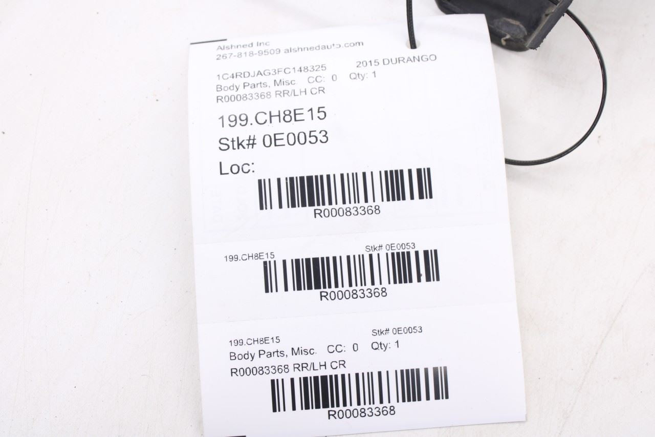 11-23 Dodge Durango SXT Rear Left Fender Wheel Opening Molding 57010619AF *ReaD*13